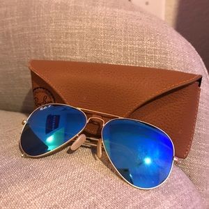 Ray ban blue aviators